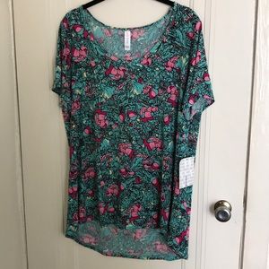 Lularoe Classic T patterned slinky material L NWT